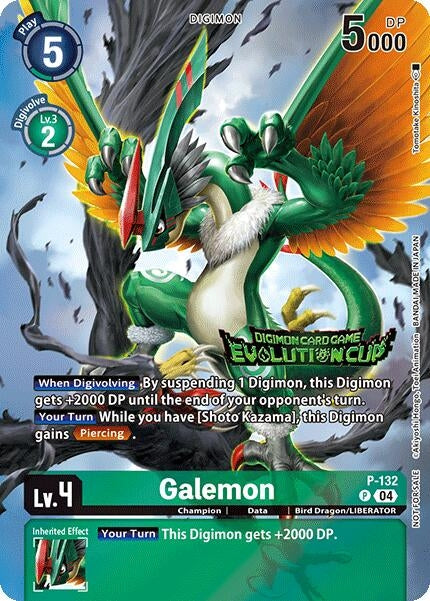 Galemon (2024 Evolution Cup) (132) [D-PR] - Digimon Card Game Single