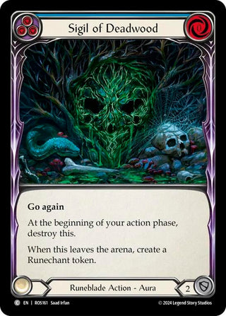 Sigil of Deadwood (161) [ROS] - Flesh and Blood TCG Single