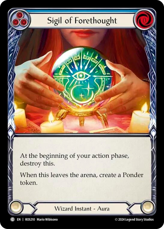 Sigil of Forethought (210) [ROS] - Flesh and Blood TCG Single