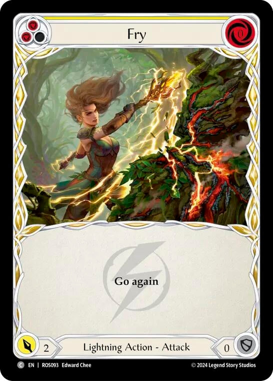 Fry (Yellow) (93) [ROS] - Flesh and Blood TCG Single