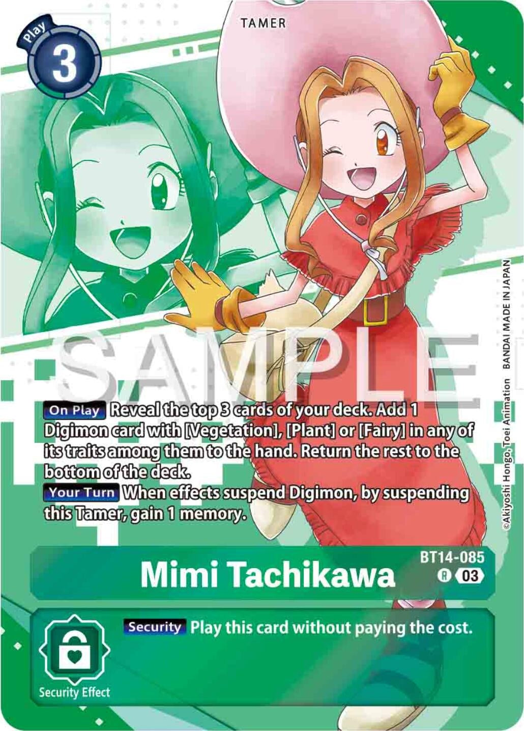 Mimi Tachikawa (Premium Heroines Set) (14085) [BT14] - Digimon Card Game Single