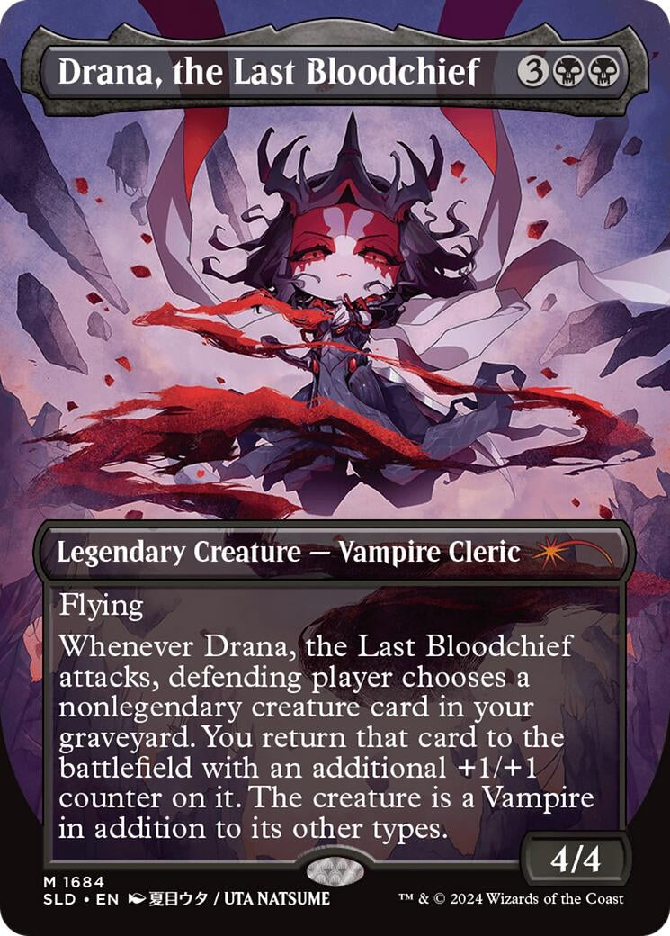 Drana the Last Bloodchief (1684) [SLD] - MTG Single