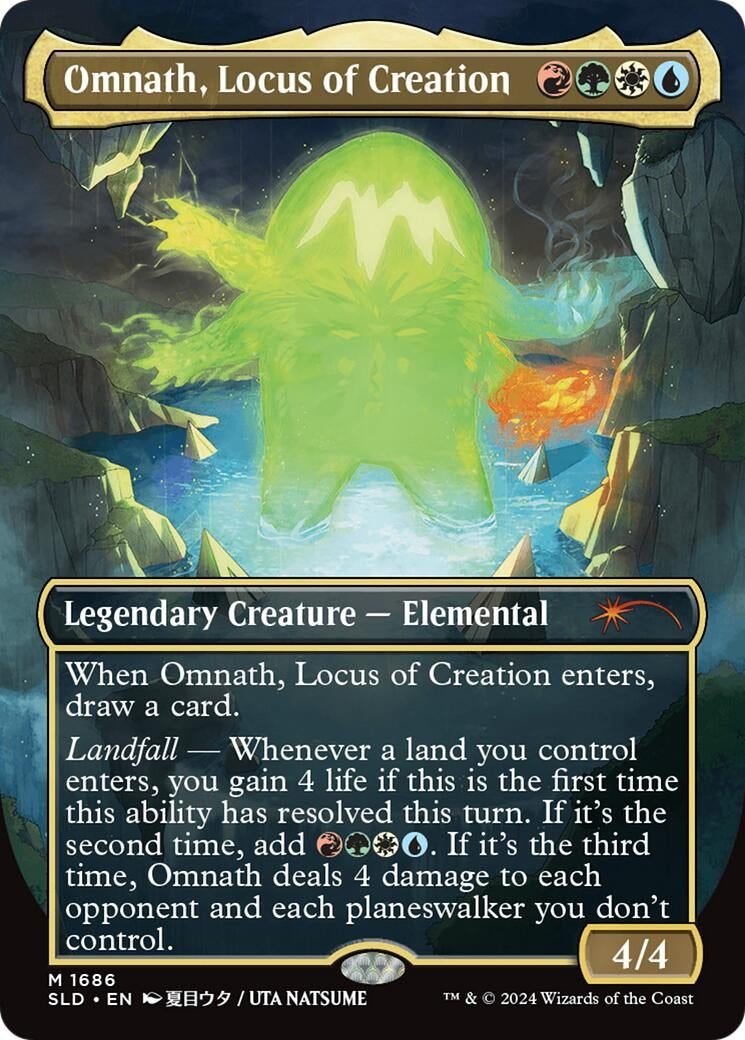 Omnath Locus of Creation (1686) [SLD] - MTG Single