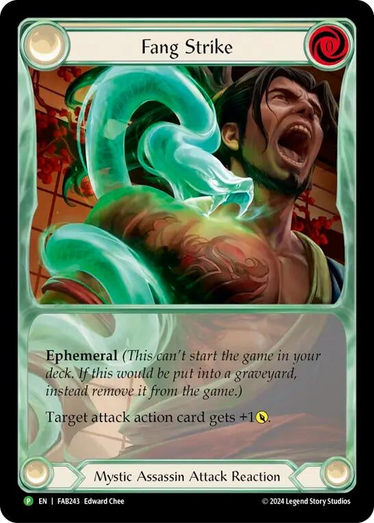 Fang Strike - FAB243 (243) [PR] - Flesh and Blood TCG Single