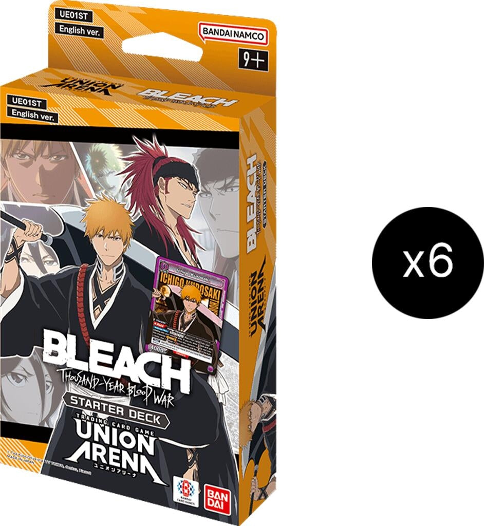 BLEACH: Thousand-Year Blood War - Starter Deck Display [UE01ST] - Union Arena Sealed