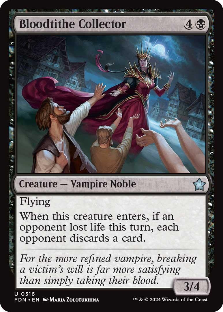 Bloodtithe Collector (516) [FDN] - MTG Single