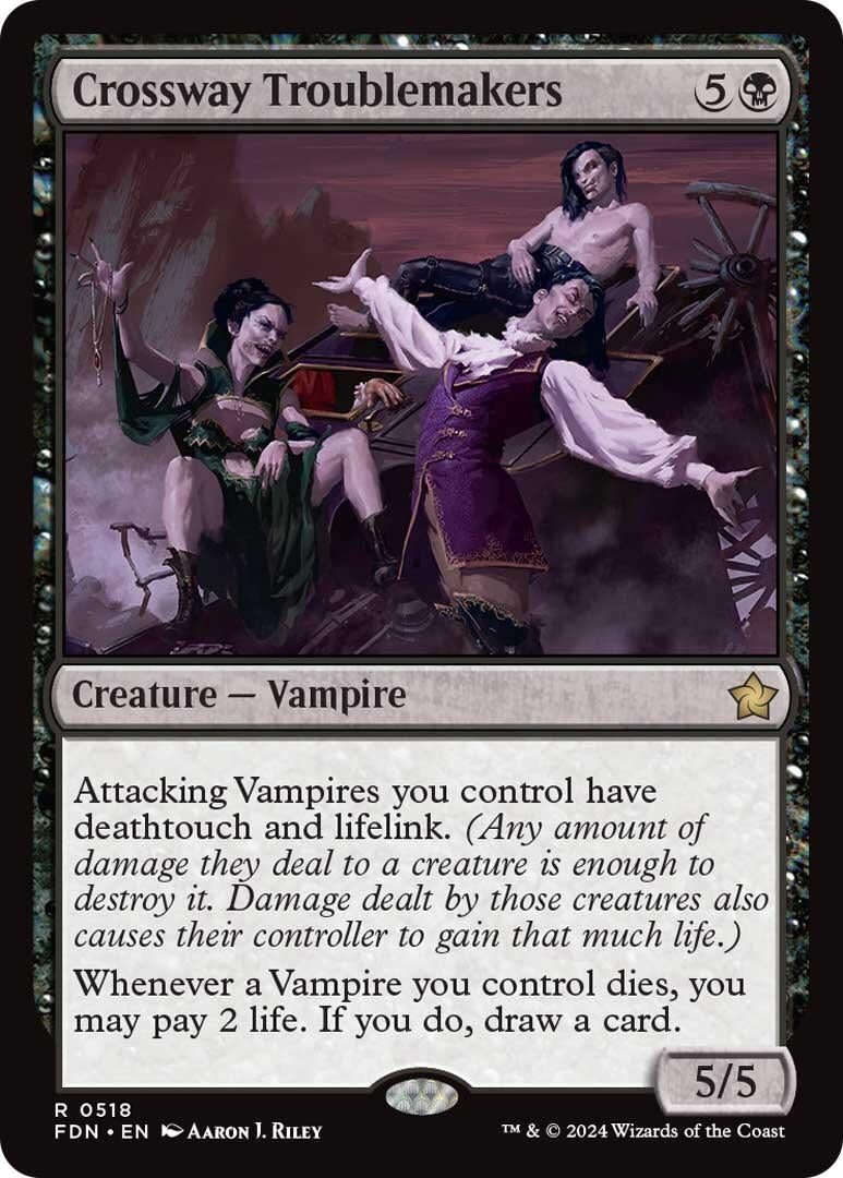 Crossway Troublemakers (518) [FDN] - MTG Single