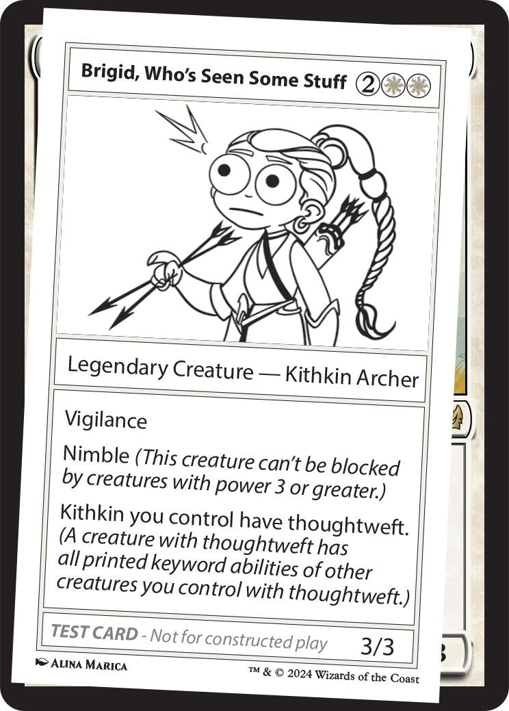 Brigid Who’s Seen Some Stuff [MB2PC] - MTG Single