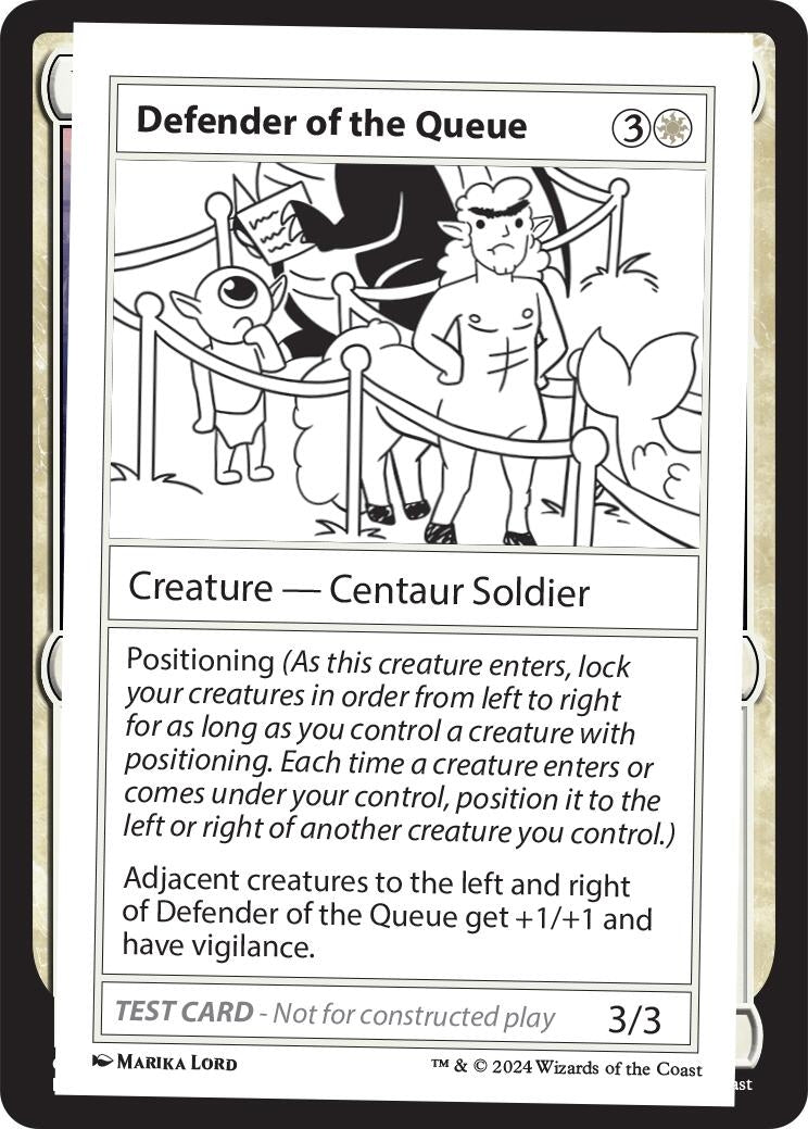 Defender of the Queue [MB2PC] - MTG Single