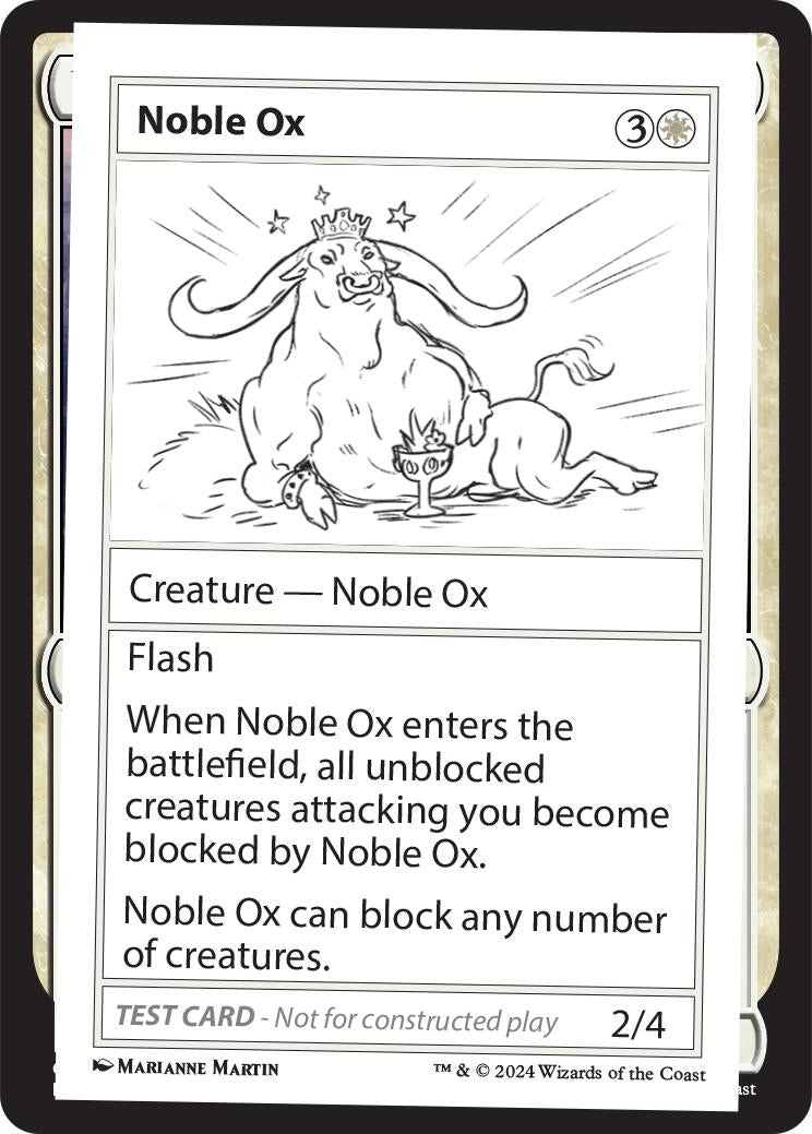 Noble Ox [MB2PC] - MTG Single