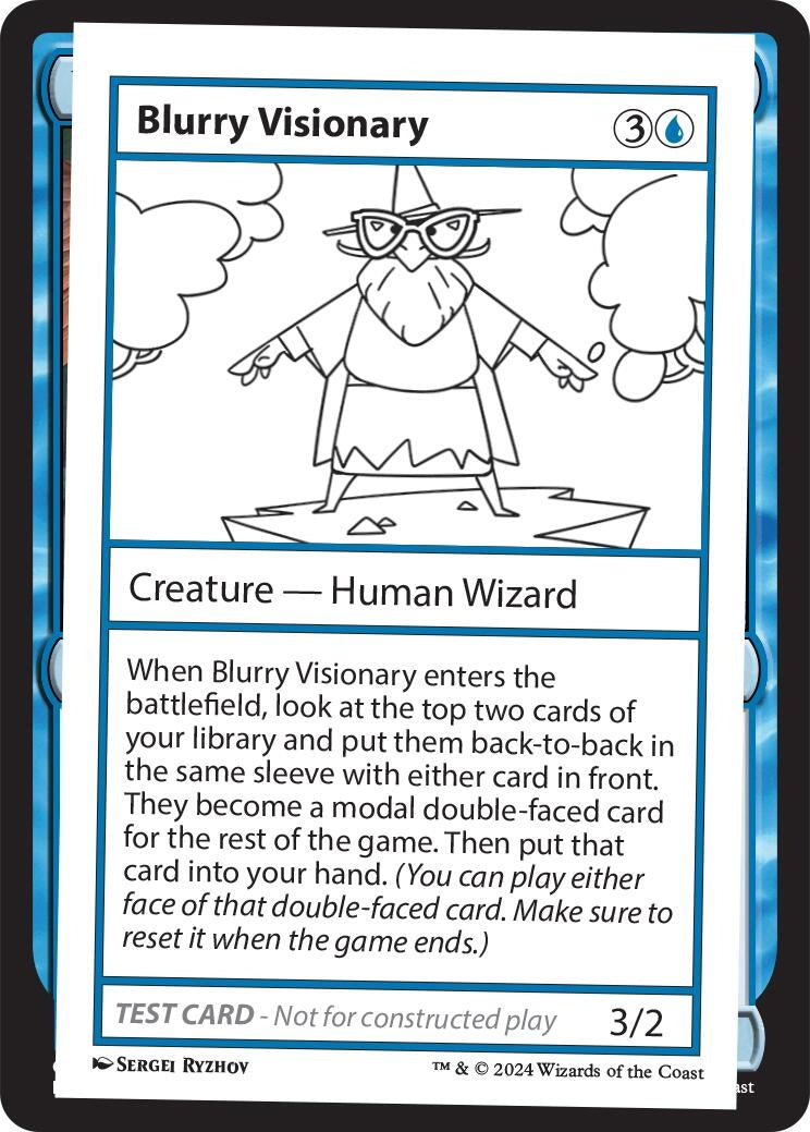 Blurry Visionary [MB2PC] - MTG Single