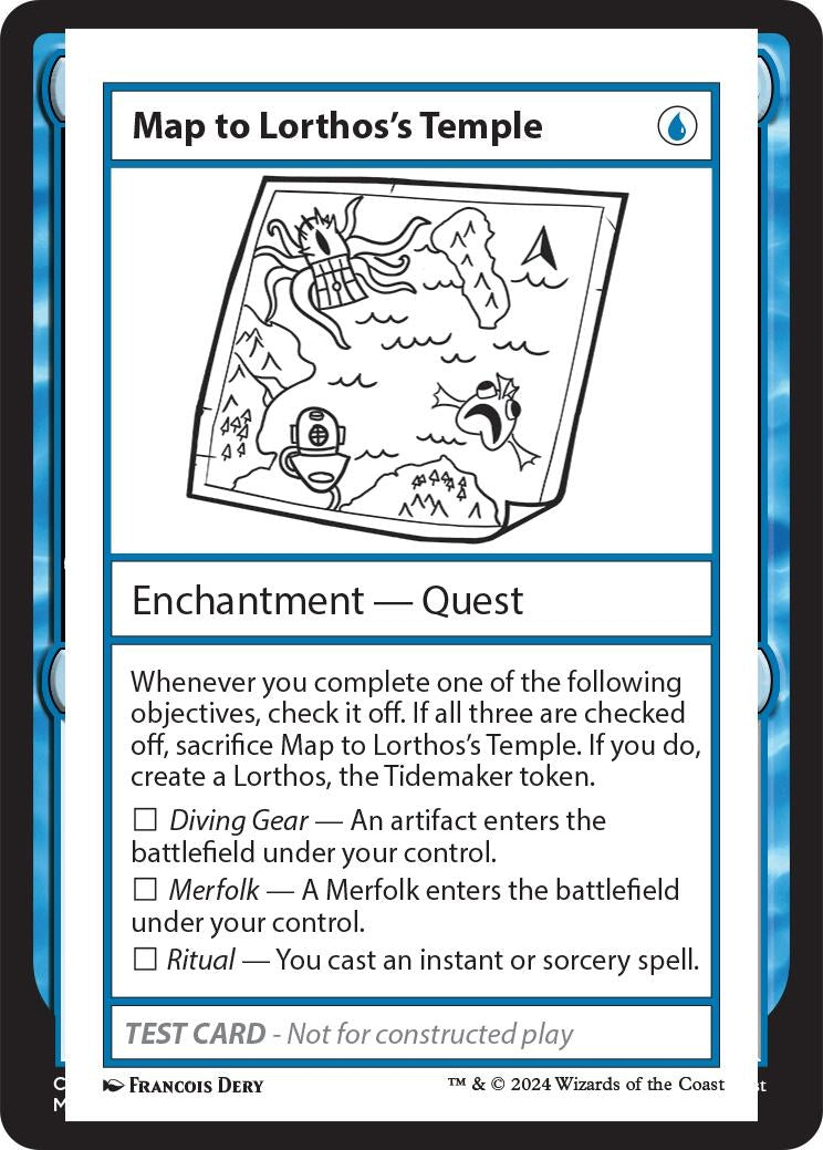 Map to Lorthos’s Temple [MB2PC] - MTG Single