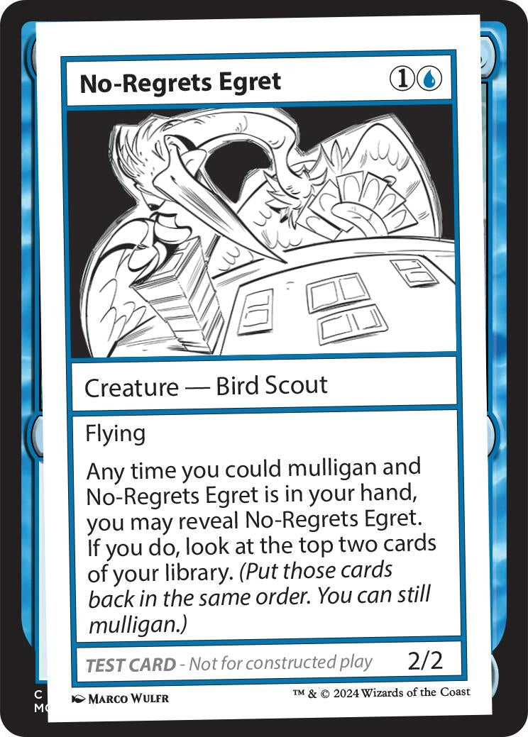 No-Regrets Egret [MB2PC] - MTG Single