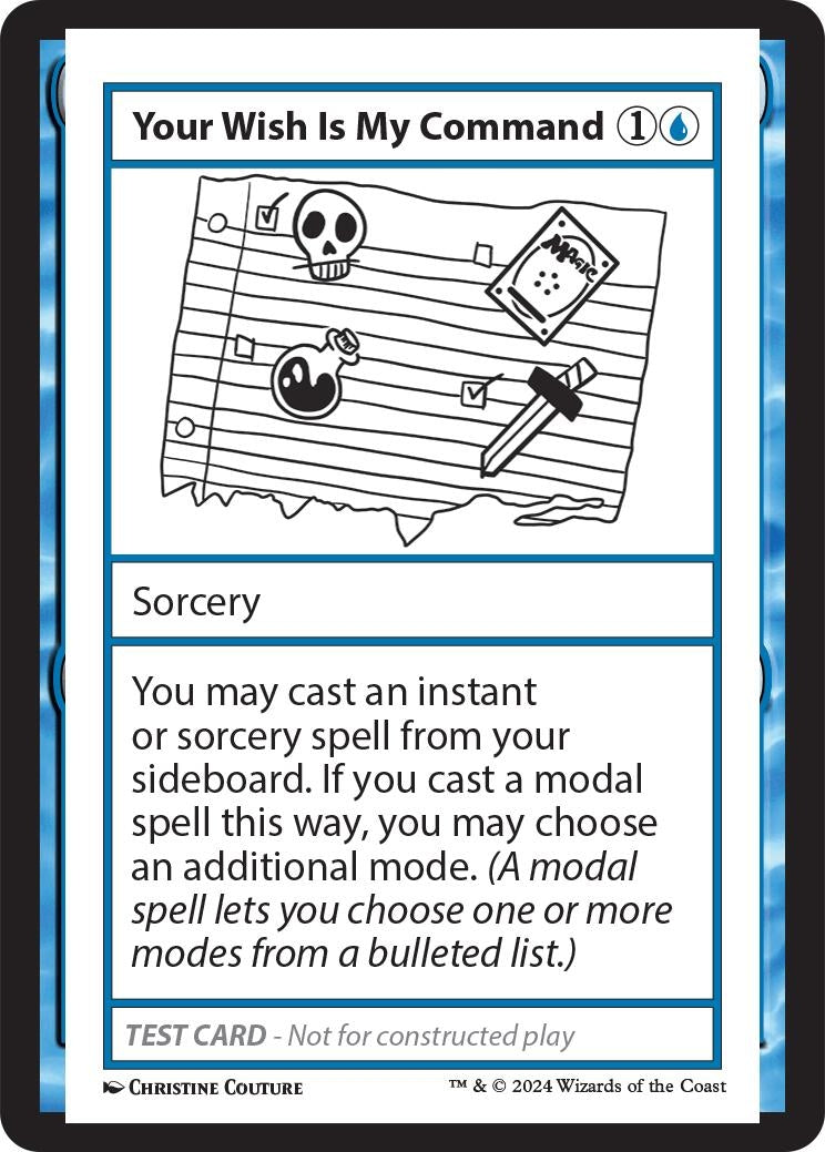 Your Wish Is My Command [MB2PC] - MTG Single