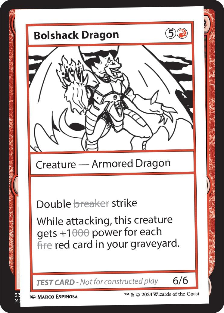 Bolshack Dragon [MB2PC] - MTG Single