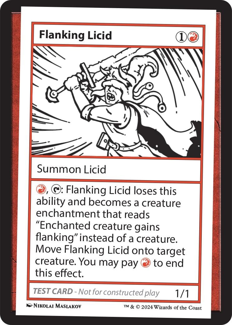 Flanking Licid [MB2PC] - MTG Single
