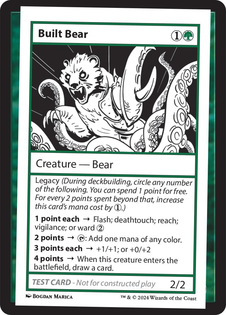 Built Bear [MB2PC] - MTG Single