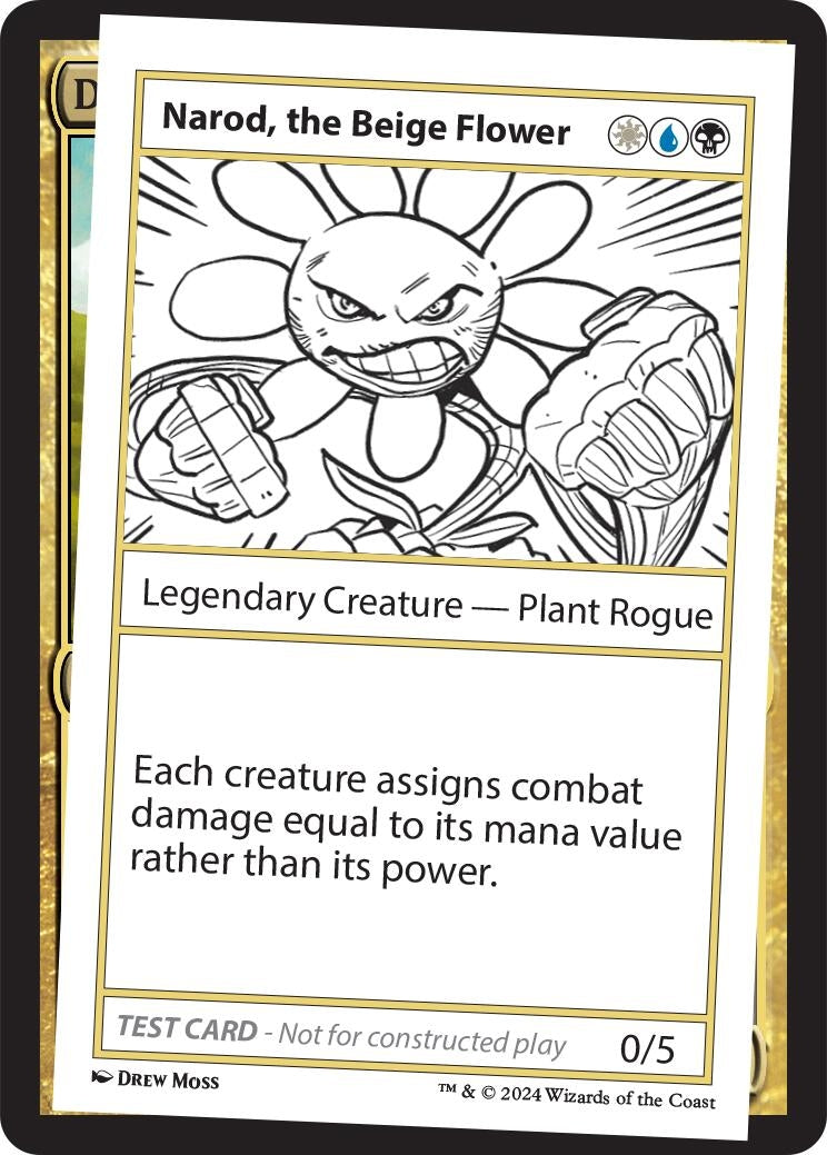 Narod the Beige Flower [MB2PC] - MTG Single