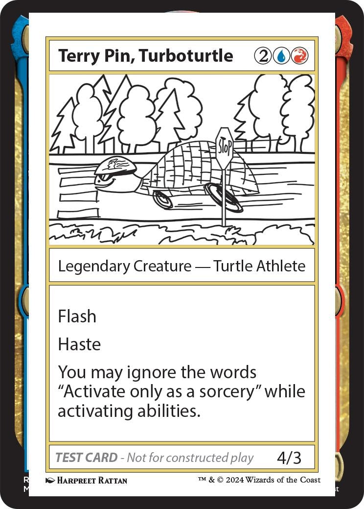 Terry Pin Turboturtle [MB2PC] - MTG Single