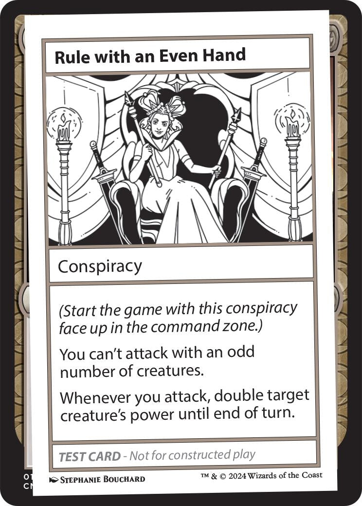 Rule with an Even Hand [MB2PC] - MTG Single