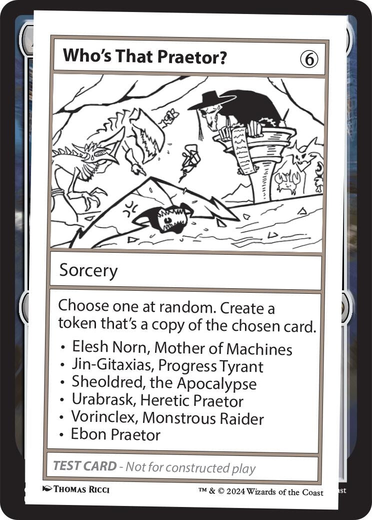 Who’s That Praetor? [MB2PC] - MTG Single