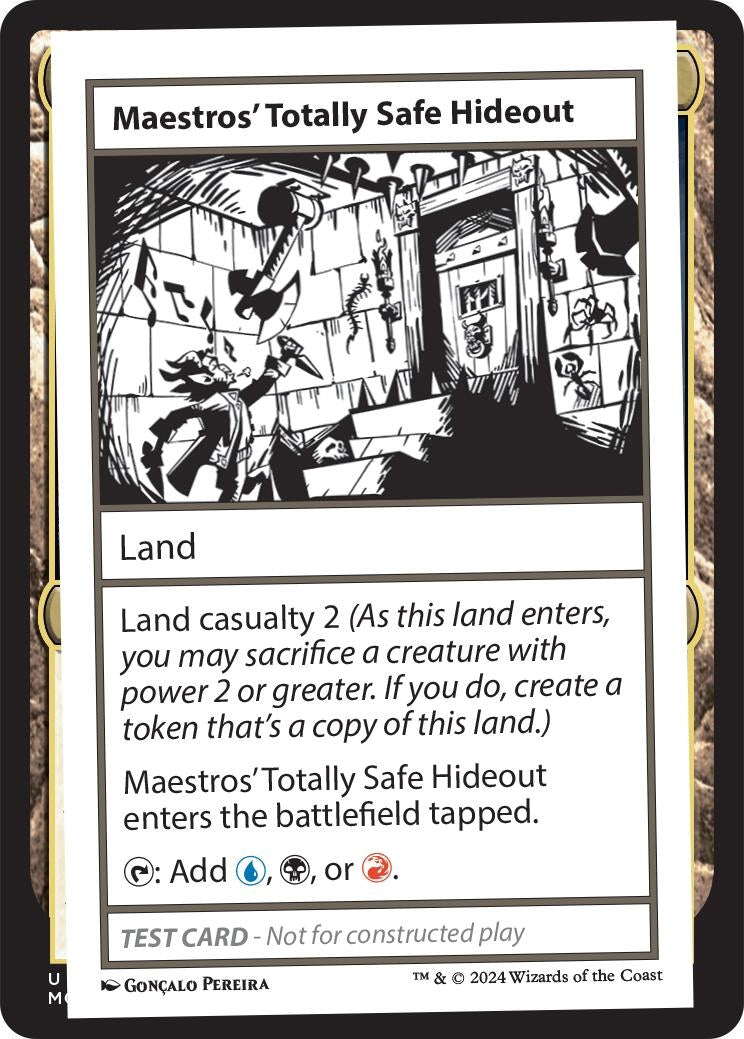 Maestros’ Totally Safe Hideout [MB2PC] - MTG Single
