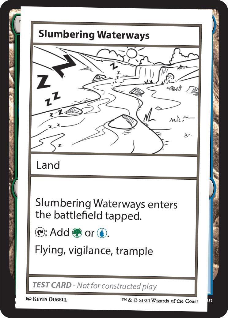 Slumbering Waterways [MB2PC] - MTG Single