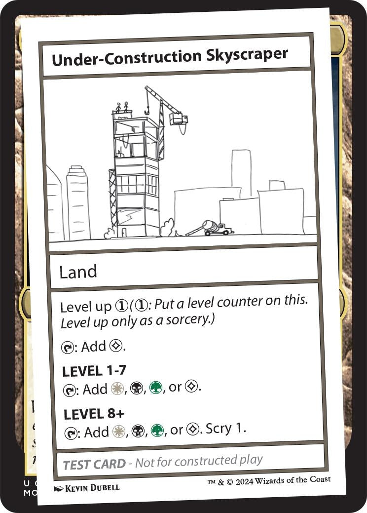 Under-Construction Skyscraper [MB2PC] - MTG Single