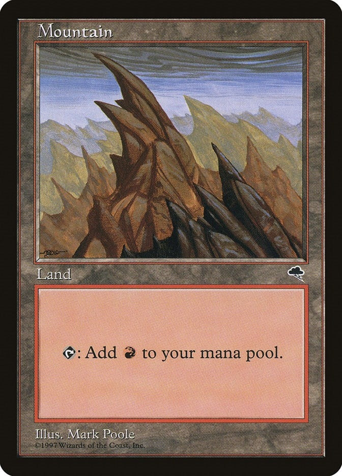 Mountain (Left) (346) [TMP] - MTG Single