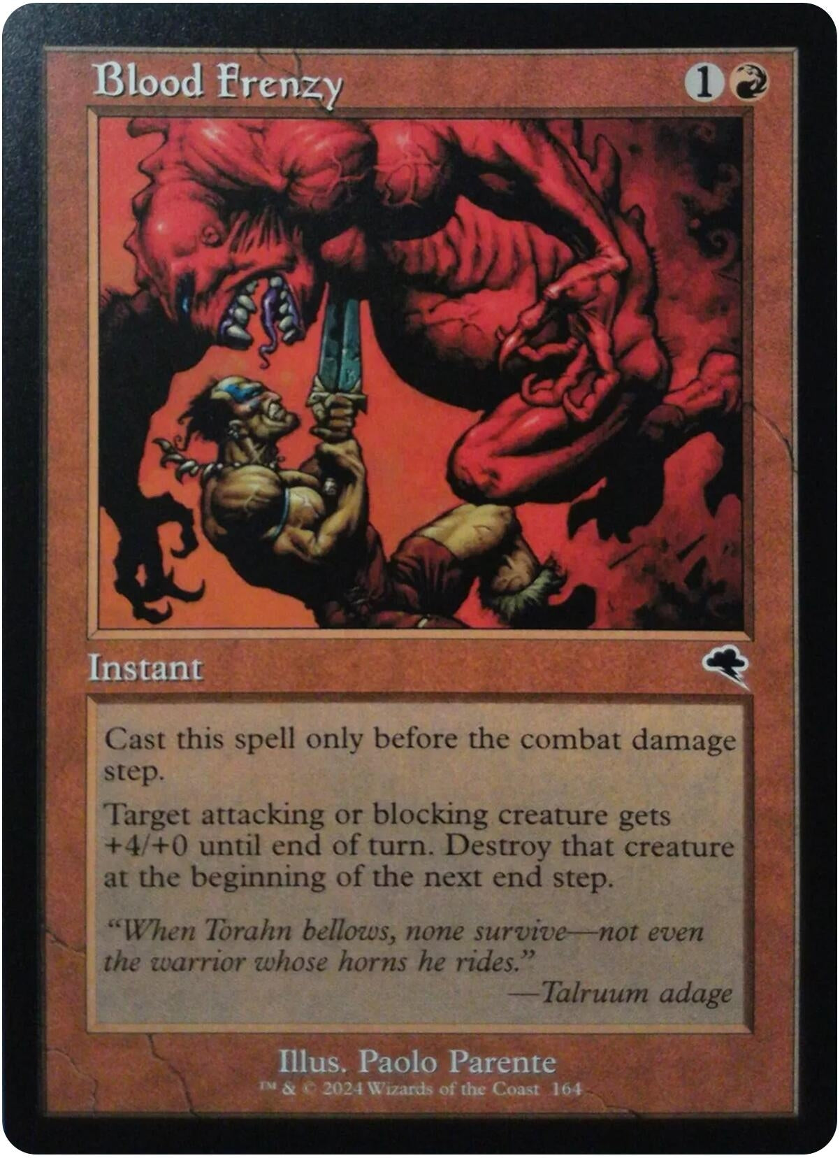 Blood Frenzy (164) [LIST] - MTG Single