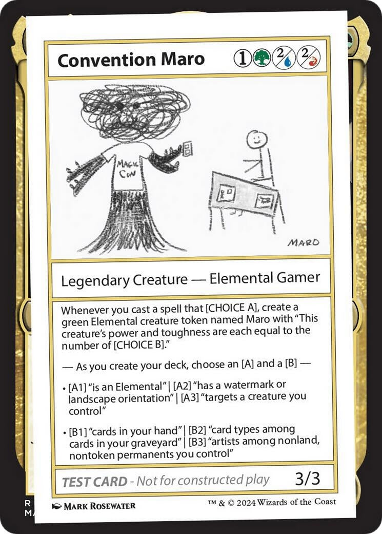 Convention Maro [CMB1] - MTG Single