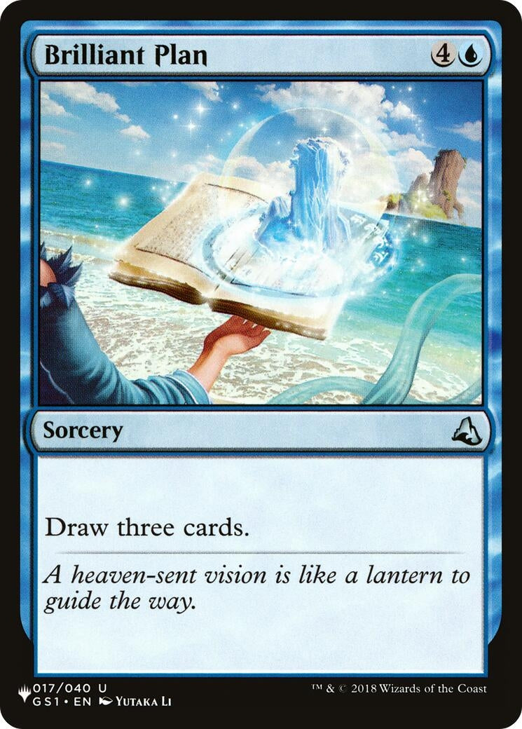 Brilliant Plan (17) [LIST] - MTG Single
