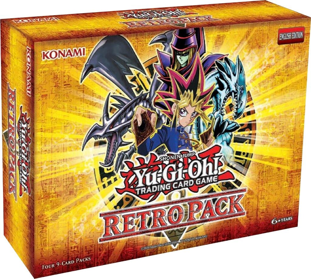 Retro Pack Box (4-Pack) (RP01) - YuGiOh Sealed