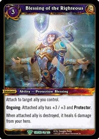 Blessing of the Righteous - WoW Single