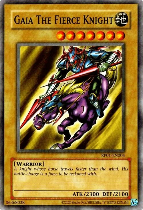 Gaia The Fierce Knight (1004) (RP01) - YuGiOh Single