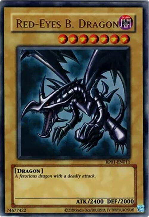Red-Eyes B. Dragon (1011) (RP01) - YuGiOh Single