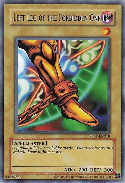 Left Leg of the Forbidden One (1018) (RP01) - YuGiOh Single