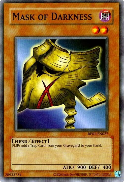 Mask of Darkness (1027) (RP01) - YuGiOh Single