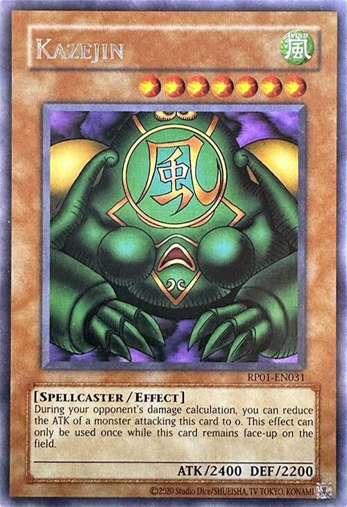 Kazejin (1031) (RP01) - YuGiOh Single