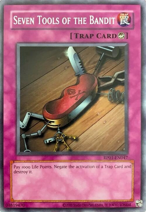 Seven Tools of the Bandit (1047) (RP01) - YuGiOh Single