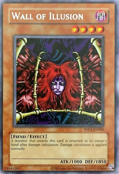 Wall of Illusion (1083) (RP01) - YuGiOh Single