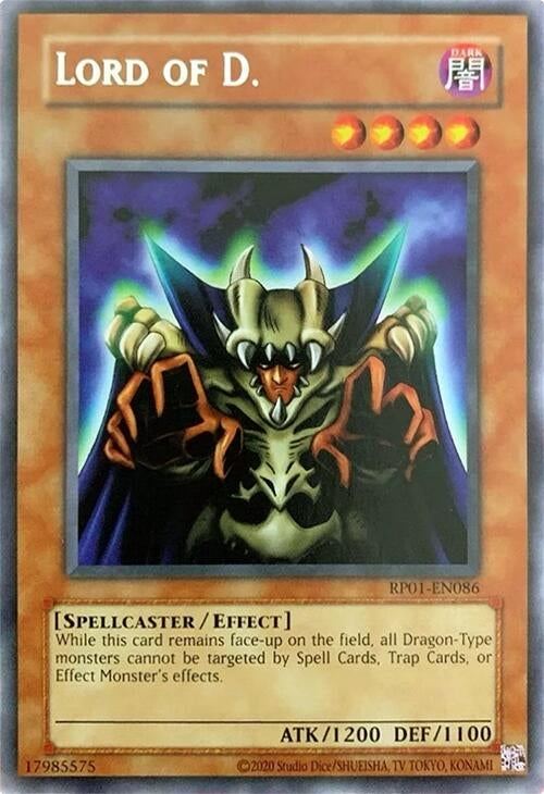 Lord of D. (1086) (RP01) - YuGiOh Single
