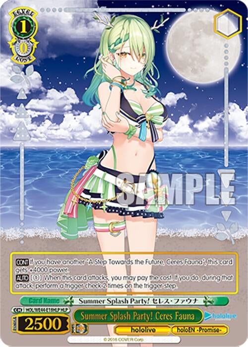 Summer Splash Party! Ceres Fauna (HLP) (4418) [HOL] - Weiss Schwarz Single