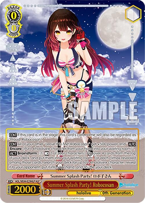 Summer Splash Party! Robocosan (HLP) (4429) [HOL] - Weiss Schwarz Single
