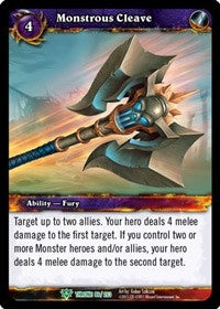 Monstrous Cleave - WoW Single