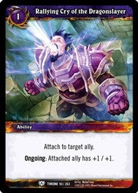 Rallying Cry of the Dragonslayer - WoW Single
