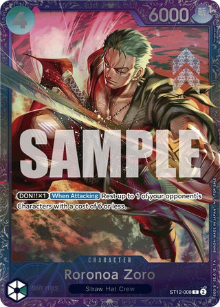 Roronoa Zoro (Treasure Cup 2024) (12008) (OP-PR) - One Piece Card Game Single