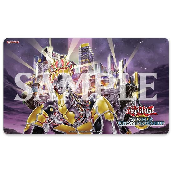 Yu-Gi-Oh! World Championship Commemorative Playmat: Grandopolis The Eternal Golden City (2024) - Playmats Sealed