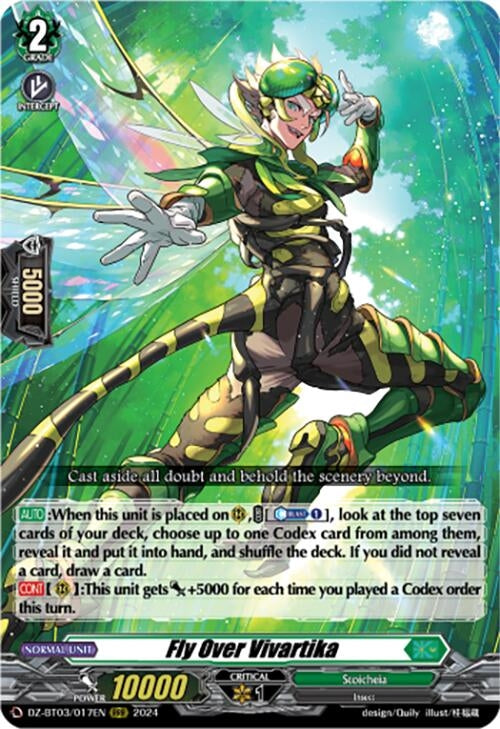 Fly Over Vivartika (3017) [DZ-BT03] - Cardfight Vanguard Single