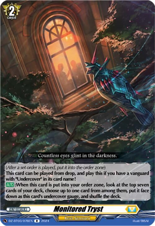 Monitored Tryst (3078) [DZ-BT03] - Cardfight Vanguard Single